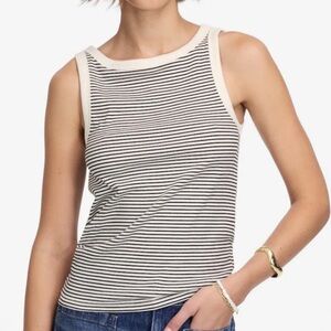 Madewell Striped Sleeveless Tank Top